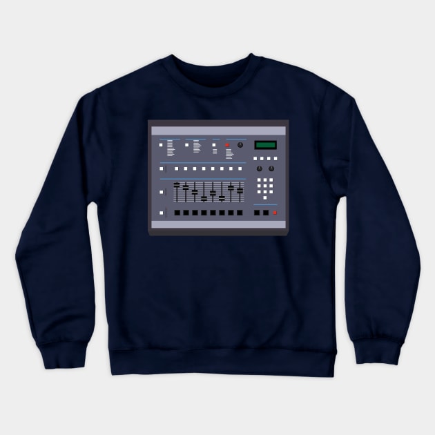 Iconic Beat Machine Series #7 (No Text) Crewneck Sweatshirt by Steve Traxx (ProducerBeat.com)